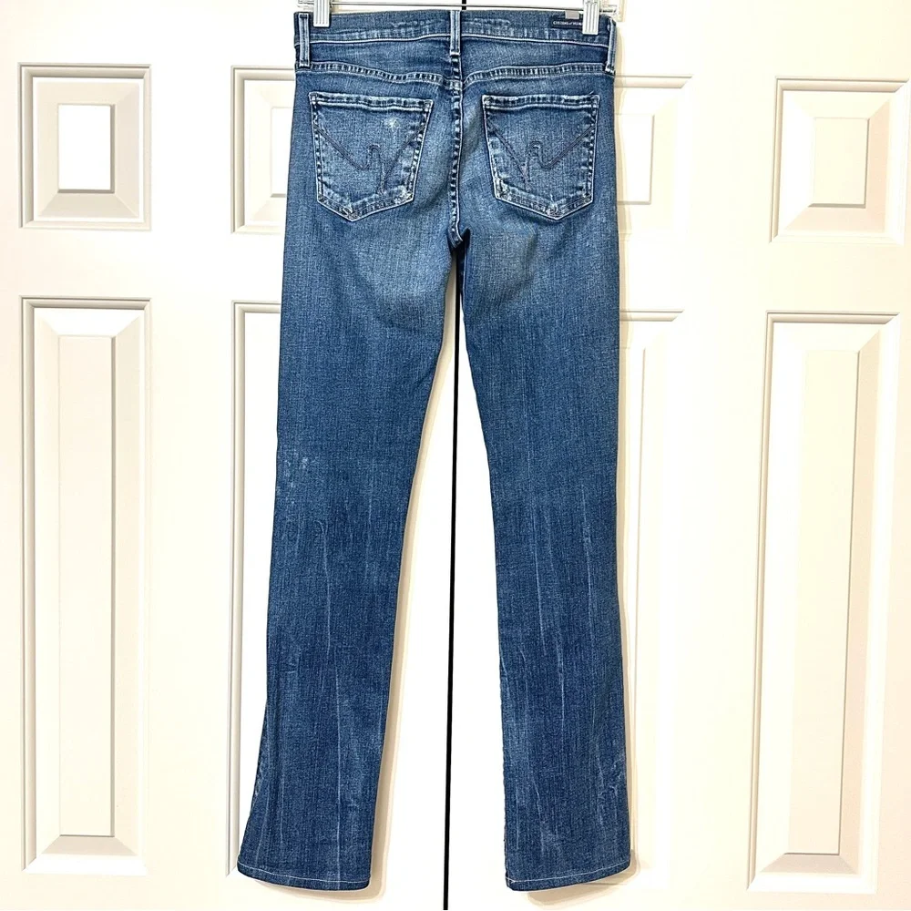 Citizens Of Humanity Distressed Skinny Jeans Size 27 Stretch Fit - Picture 5 of 10